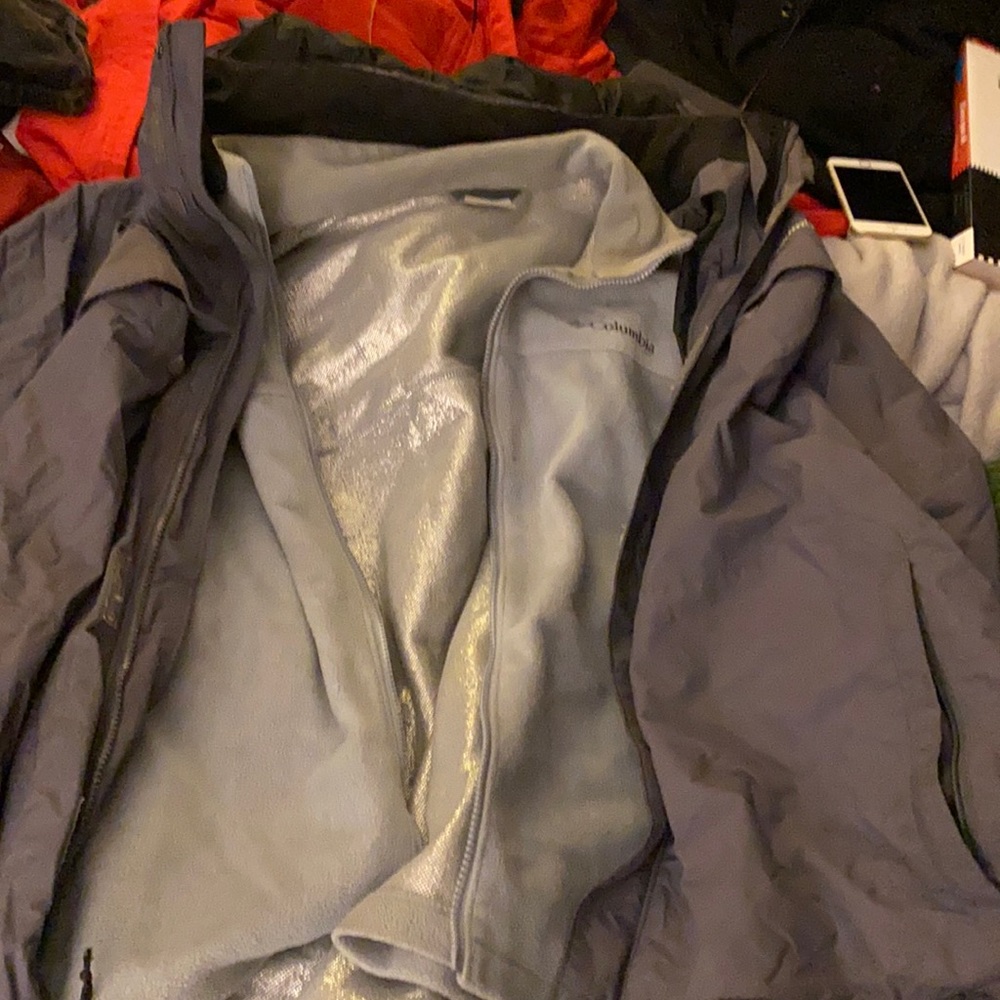 Men’s winter coat with removable insert